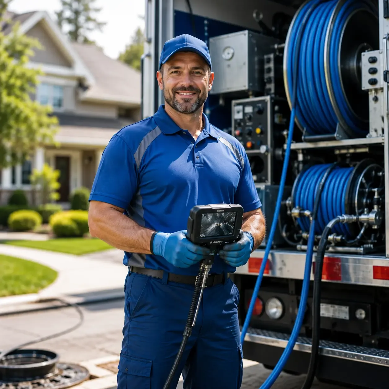 Local outdoor drain cleaning specialists in Shadyside, OH